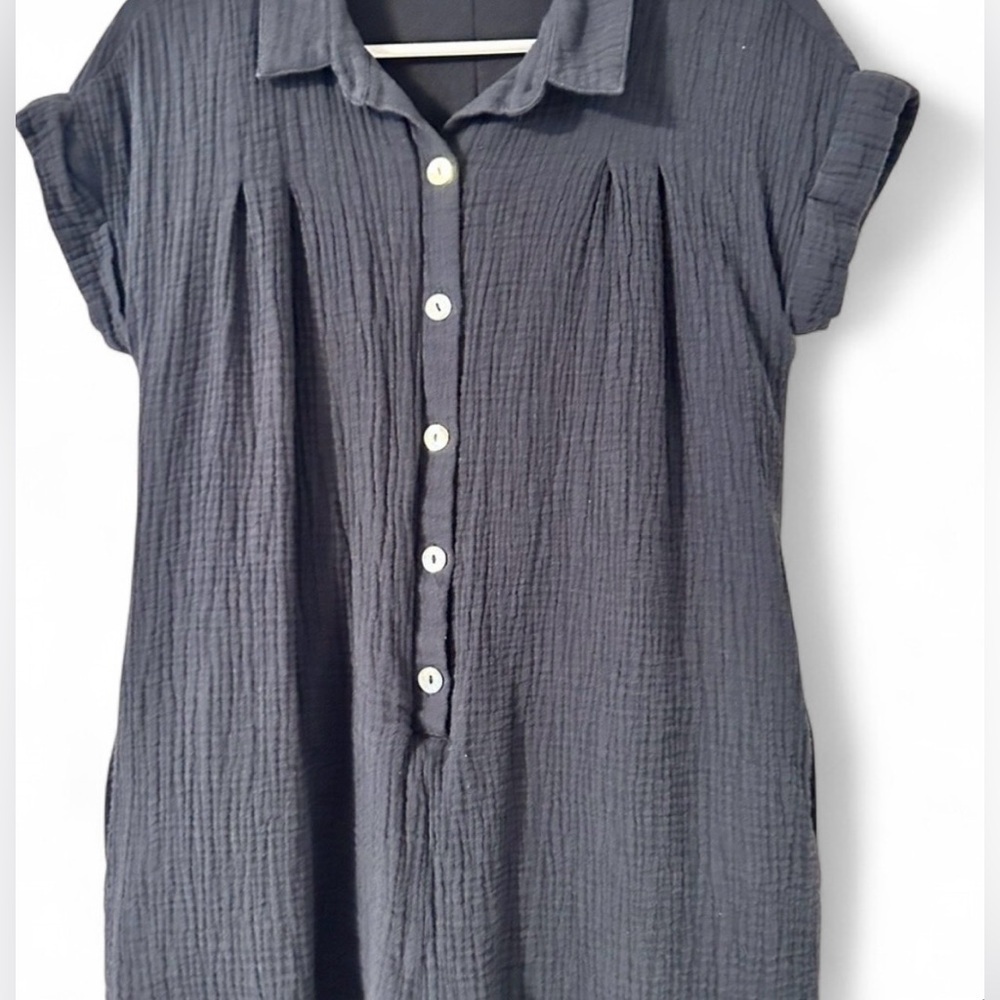 By Together Navy Blue Romper - Picture 4 of 7